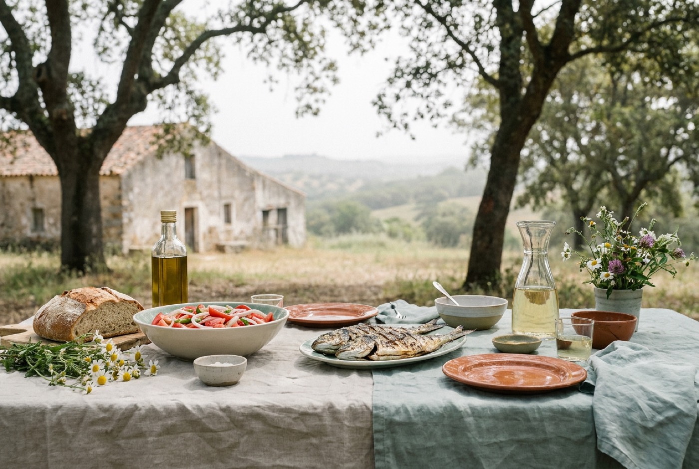 Food served on this retreat